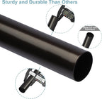 Byondeth Curtain Rods for Windows 16 to 200 Inches Adjustable Length 1 Inch - Image 8