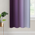 Yakamok Thermal Insulated Ombre Curtains 63 Inch Length 2 Panels, Room - Image 4