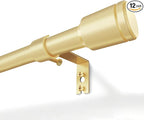 5/8” Diameter Curtain Rods 30-90 Inch, by Unknown