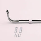 Yafa Home Fashion Heavy Duty Single Standard Adjustable Curtain Rod Hardware by YafaHomeFashion