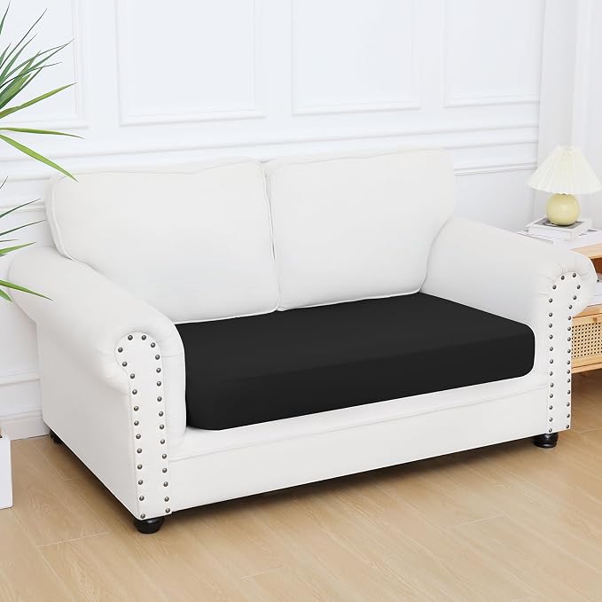 Smiry Printed Couch Cushion Covers, Stretch Soft Couch Covers - Image 5