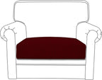 Easy-Going Stretch Cushion Cover Sofa Cushion Furniture Protector Sofa Seat by Easy-Going