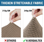 H.VERSAILTEX 4 Piece Stretch Sofa Covers - Image 3