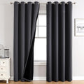 ChrisDowa 100% Blackout Curtains 90 inch Long by ChrisDowa