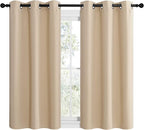 NICETOWN Room Darkening Draperies Window Curtain Panels, Thermal Insulated - Image 2