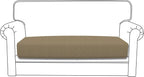 Easy-Going Stretch Loveseat Cushion Cover Sofa Cushion Furniture Protector Sofa by Easy-Going