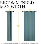 NICETOWN Modern Blackout Curtains Noise Reducing, Thermal Insulated and Privacy - Image 7