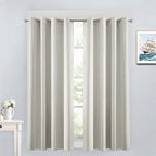 Yakamok Blackout Curtains Room Darkening Thermal Insulated Grommet top Window by Yakamok