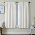 Simplebrand Ava Light Beige Light Filtering Curtains by Simplebrand