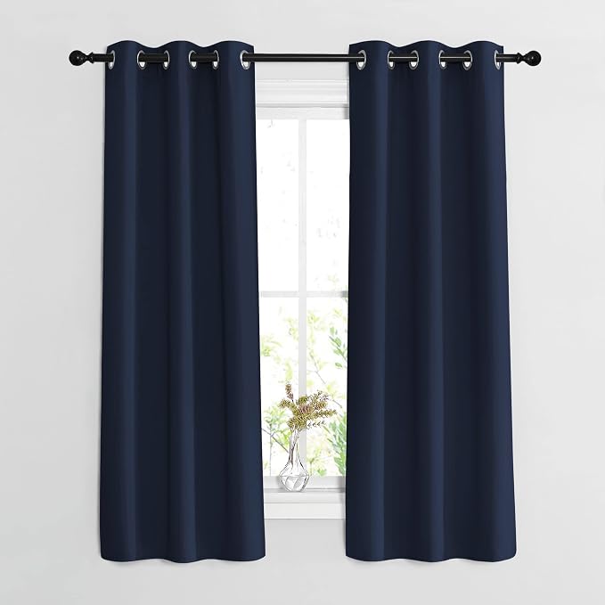 NICETOWN Navy Blue Blackout Curtains & Drapes by NICETOWN