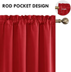 DWCN Blackout Curtains for Living Room Thermal Insulated, Energy Saving & Noise - Image 4