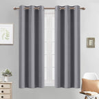 Yakamok Blackout Curtains Room Darkening Thermal Insulated Grommet top Window by Yakamok