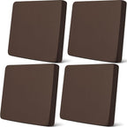 Newwiee Set of 4 Stretch Patio Cushion Covers Sofa Couch Seat Chair Slipcovers by Newwiee