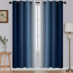 SimpleHome Ombre Room Darkening Curtains - Image 9