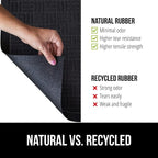 GORILLA GRIP 100% Waterproof All-Season WeatherMAX Doormat US Designed Natural - Image 6