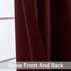 Yakamok Window Treatment Blackout Thermal Insulated Room Darkening Solid - Image 5