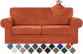 WEERRW Velvet Couch Covers for 2 Cushion Couch Sofa by WEERRW