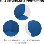 PureFit Super Stretch Chair Sofa Slipcover – Spandex Non Slip Soft Couch Sofa - Image 3
