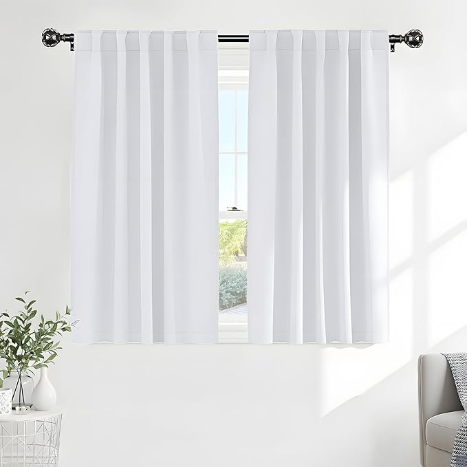 PONY DANCE White Window Curtains by PONYDANCE