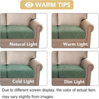 H.VERSAILTEX Super Stretch Individual Seat Cushion Covers Sofa Covers Couch - Image 7