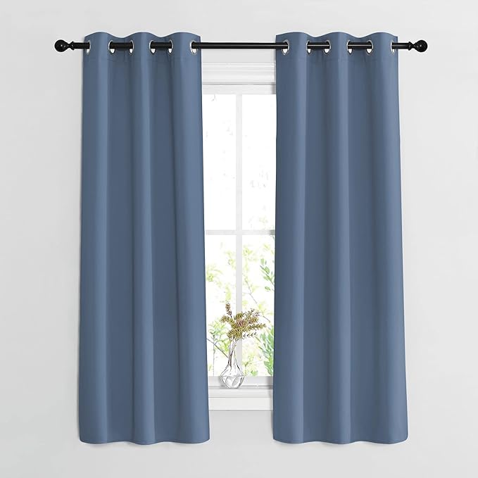 NICETOWN Bedroom Blackout Curtains and Drapes 54 inch Long by NICETOWN