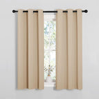 NICETOWN Room Darkening Draperies Window Curtain Panels, Thermal Insulated - Image 2