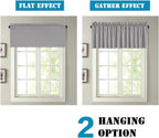 H.VERSAILTEX Blackout Grey Valances - Image 6