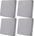 Newwiee Set of 4 Stretch Patio Cushion Covers Sofa Couch Seat Chair Slipcovers by Newwiee