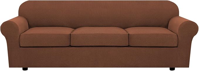 H.VERSAILTEX 4 Piece Stretch Sofa Covers by HVERSAILTEX