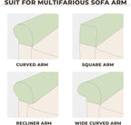 Couch Arm Covers 2 Pcs Sofa Armrest Covers Stretch Couch, Armrest Cover - Image 6