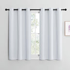 NICETOWN Room Darkening Draperies Curtains Panels, Window Treatment Thermal by NICETOWN