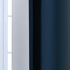 Yakamok Room Darkening Ombre Curtains 90 Inch Length, Light Blocking Grommet - Image 7
