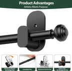 KAMANINA Curtain Rods No Drilling - Image 9