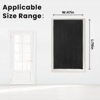 Adhesive Blackout Curtains- Self Stick Shades Window Blinds Curtains No Rod - Image 7