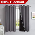 NICETOWN 100% Blackout Curtains - Image 2
