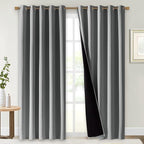 NICETOWN Full Shade Curtain Panels, Pair of Energy Smart & Noise Blocking Out by NICETOWN