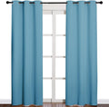 NICETOWN Window Treatment Thermal Insulated Solid Grommet Blackout by NICETOWN
