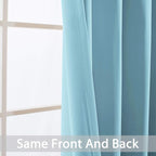 Yakamok Blackout Curtains with Grommet top Room Darkening Thermal Insulated - Image 6