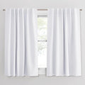 PONY DANCE Kitchen Curtains White by PONYDANCE