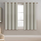 H.VERSAILTEX Blackout Curtain for Living Room Small Window Kitchen Blackout by HVERSAILTEX