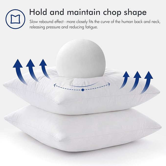MIULEE 12x20 Pillow Inserts, Decorative Fluffy Throw Pillow Inserts Cotton - Image 5