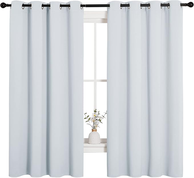 NICETOWN Room Darkening Draperies Curtains Panels, Window Treatment Thermal by NICETOWN