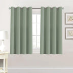 H.VERSAILTEX Blackout Curtain for Living Room Small Window Kitchen Blackout by HVERSAILTEX