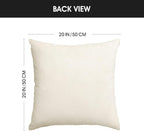 AVOIN colorlife Bless Our Home Farmhouse Eucalyptus Leaves Throw Pillow Covers - Image 6