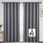 Yakamok Wide Thermal Blackout Patio Door Curtain Panel, Sliding Door Insulated - Image 2