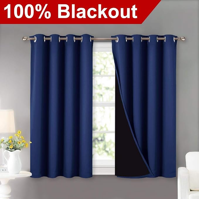 NICETOWN 100% Blackout Curtains - Image 2