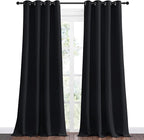 NICETOWN Patio Blackout Long Curtain Shades, 2 Panels, 55 inches x 120 inches - Image 2