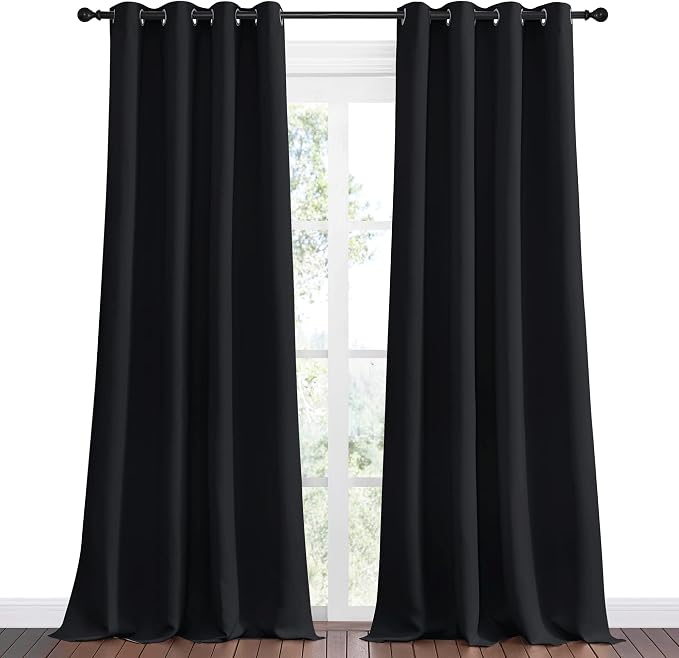NICETOWN Halloween Patio Blackout Curtain Shades - Image 2