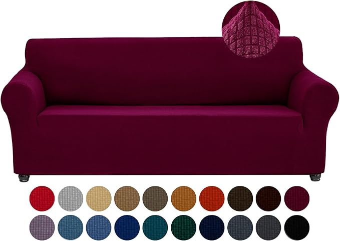 Joccun Christmas Stretch Couch Cover Slipcovers, 1-Piece Sofa Covers by Joccun