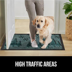 GORILLA GRIP 100% Waterproof All-Season WeatherMAX Doormat, US Designed Natural - Image 6